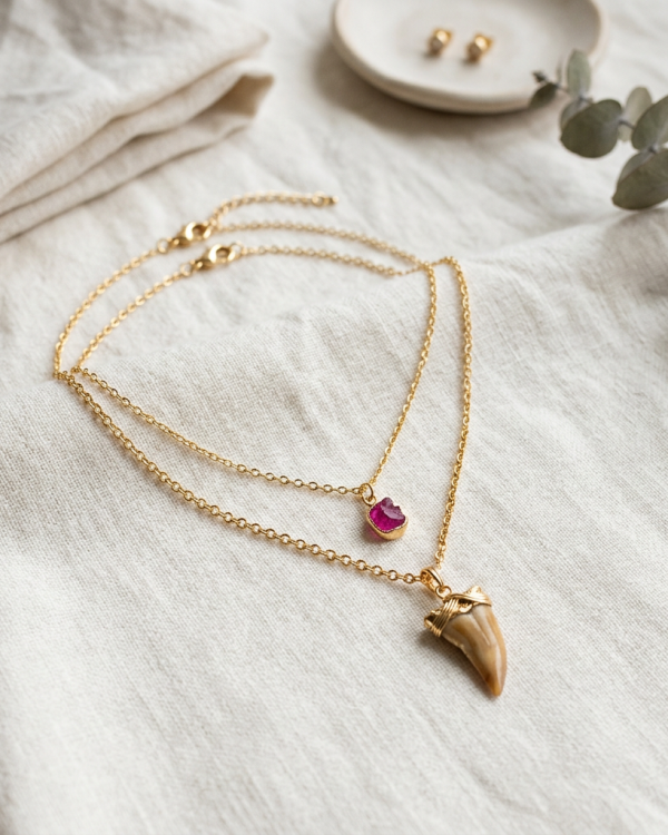 Bayou Alligator Necklace Set