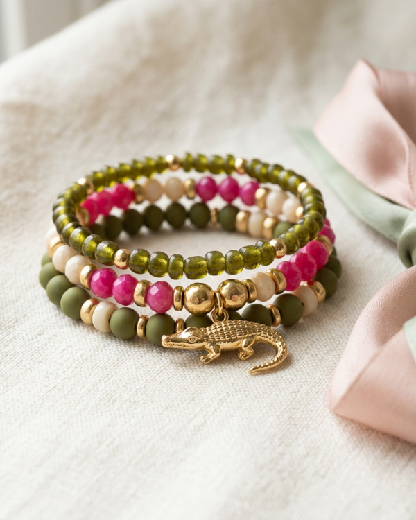 Gator Girl Bracelet Stack